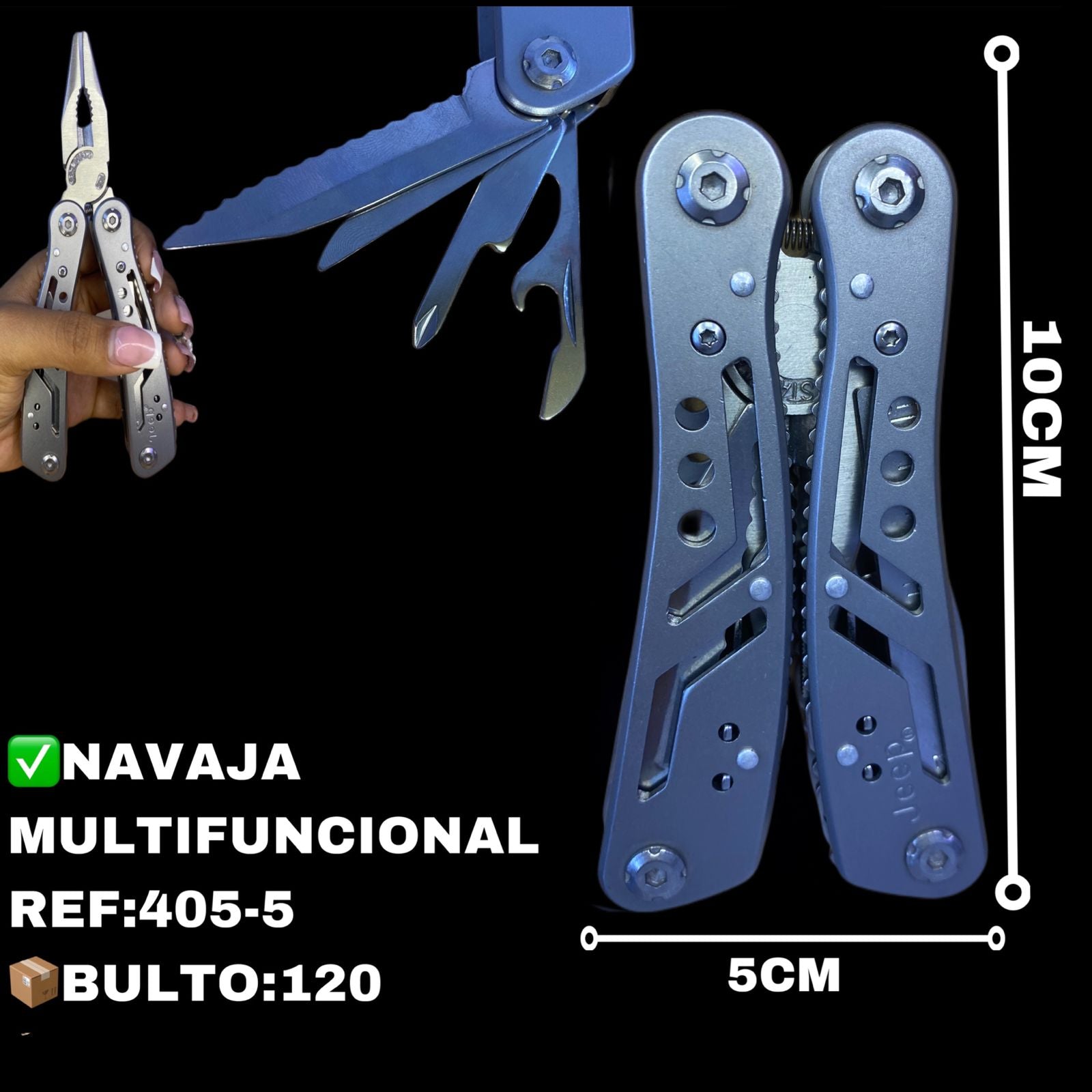 NAVAJA MULTIFUNCIONAL PINZAS NAVAJA MULTIFUNCIONAL PINZAS